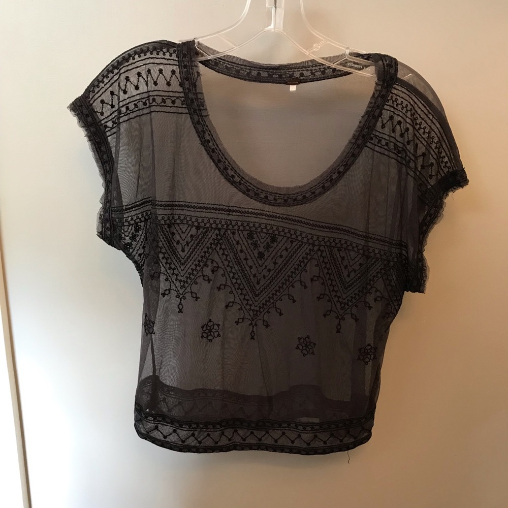 Sheer Free People Shirt